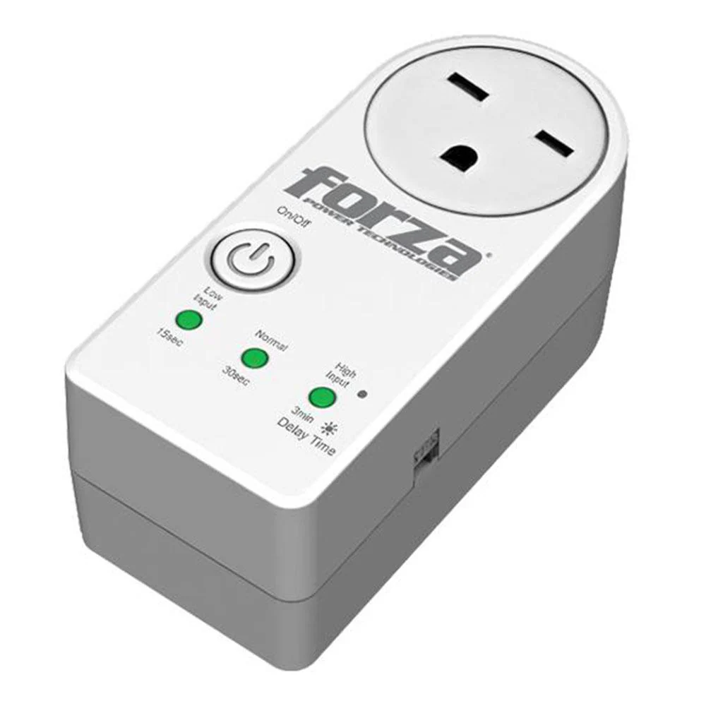 Protector de Voltaje Forza Zion 1 Tomacorriente de 3300 W