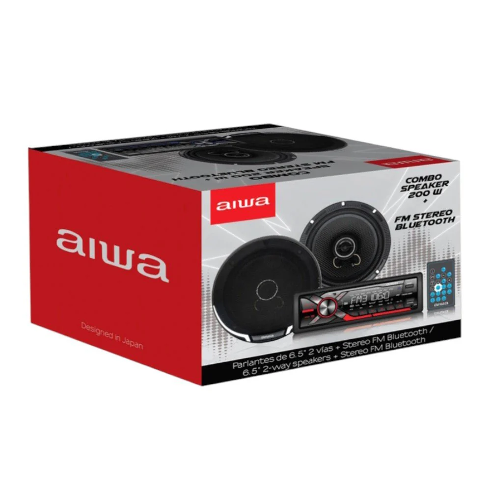 Radio Para Auto + 2 Bocinas 6.5" / 200W / AWC2016BT - Image 3