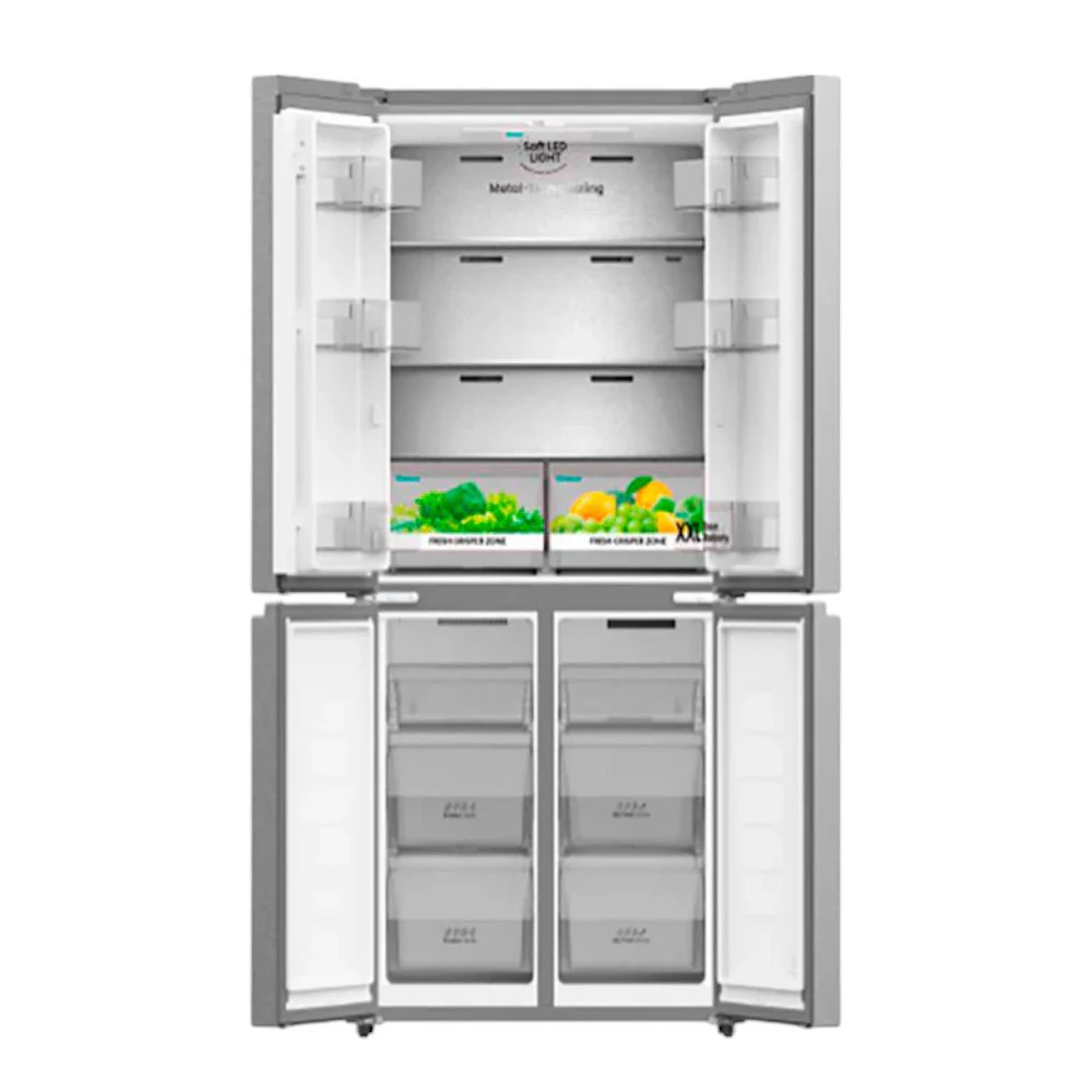 Refrigerador 4 Puertas Hisense de 17P3 / Croos Door / Inverter / RQ171BV5A - Image 4