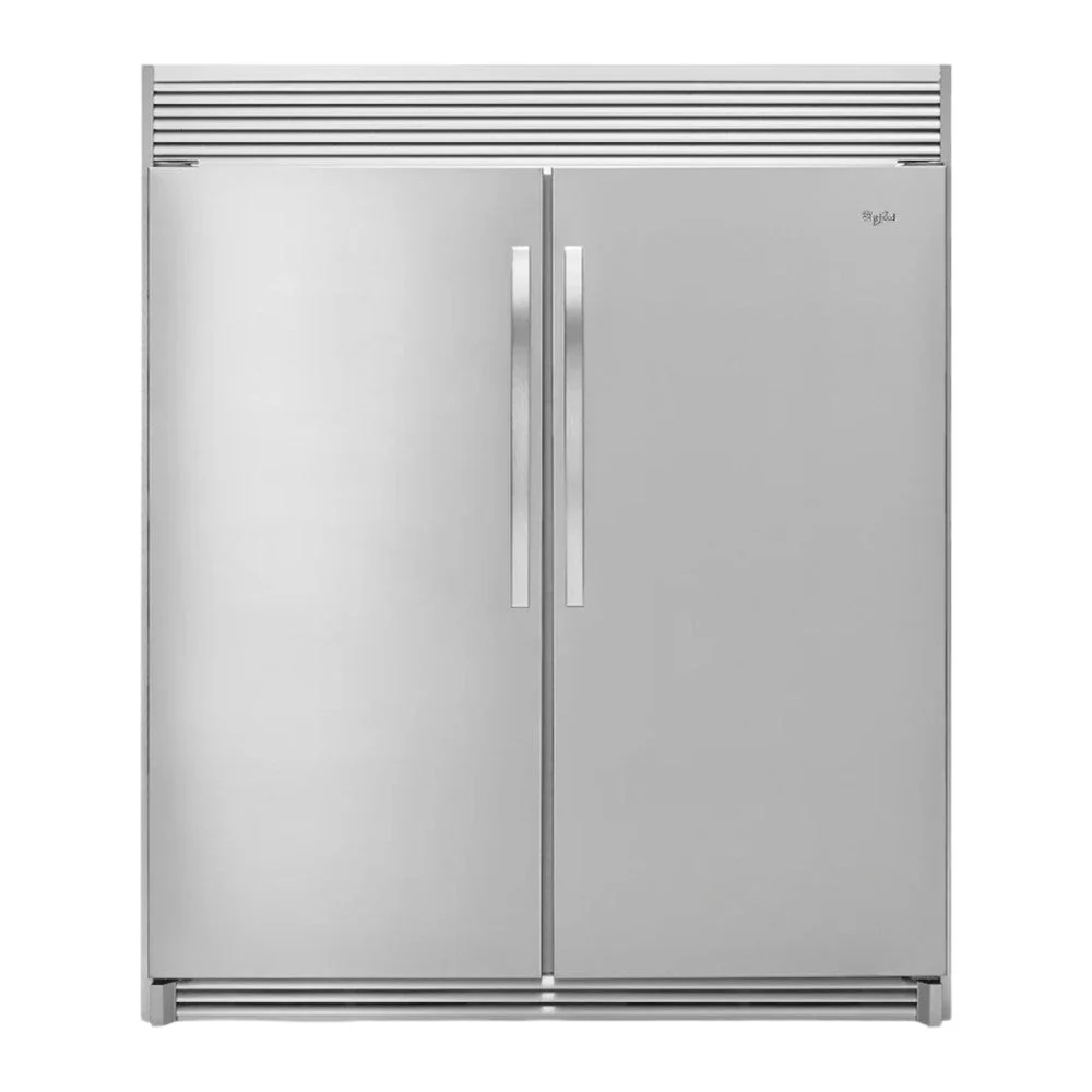 Refrigerador + Congelador Whirlpool Gemela de 18" - Acero Inoxidable - Image 2