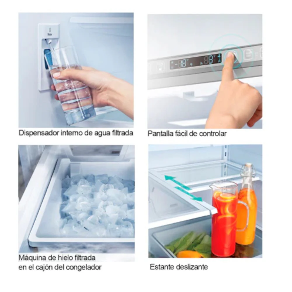 Refrigerador Hisense 26.6P3 / French Door / Inverter - Image 7