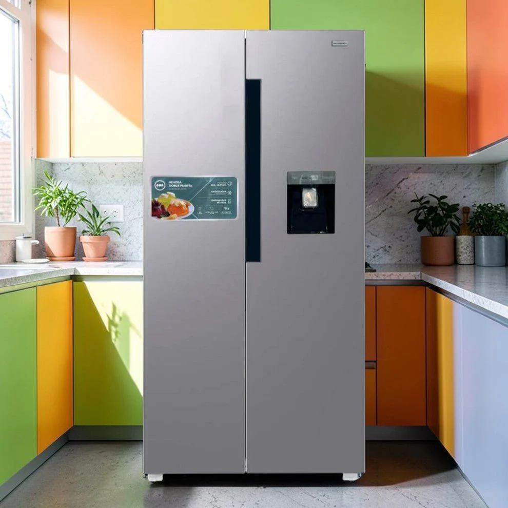 Refrigerador Premier 14.5 Pies Cúbicos / No Frost / Dispensador de Agua / Acero Inoxidables