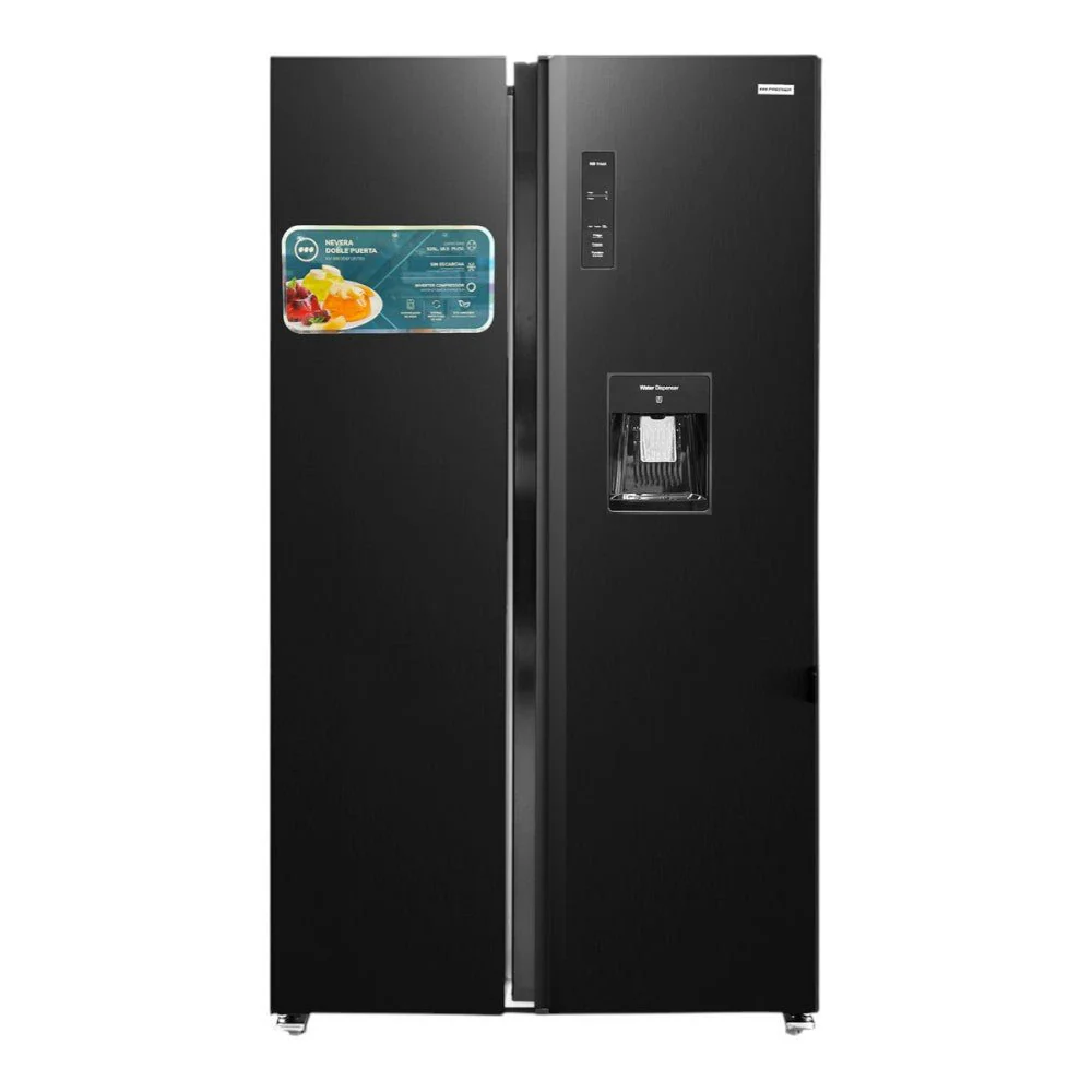 Refrigerador Premier 18.5 Pies Cúbicos Side by Side / No Frost / Acero Inoxidable Negro - Image 2