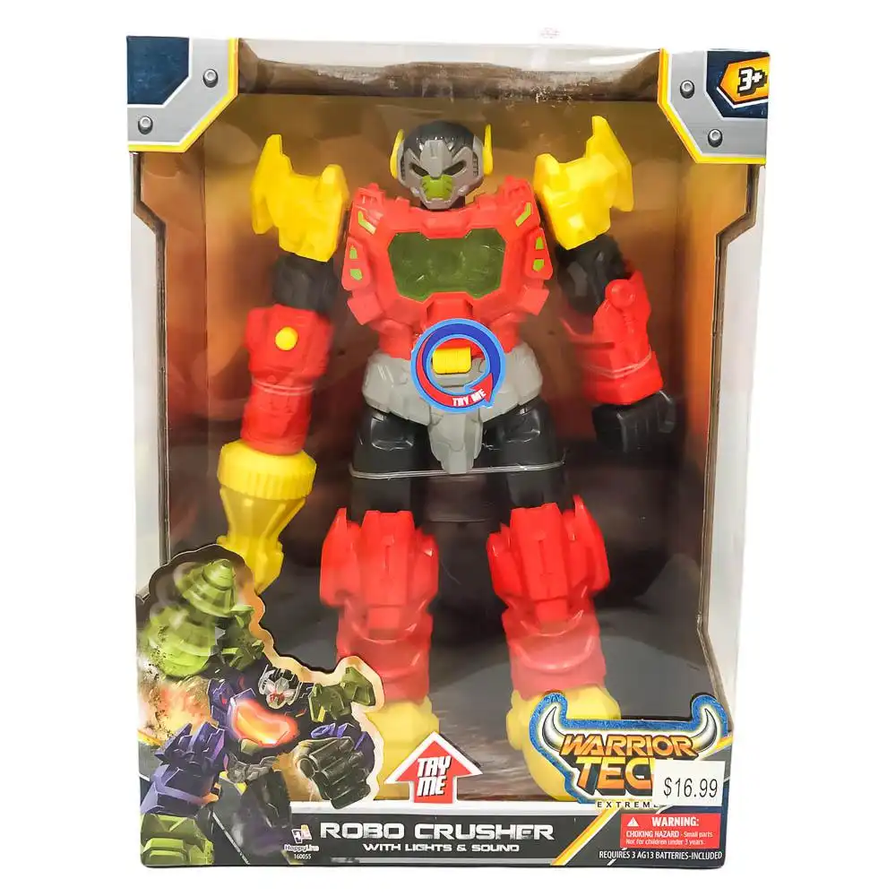 Robo Warrior Tech Extreme Crusher Con Luces y Sonido - Surtido - Image 2
