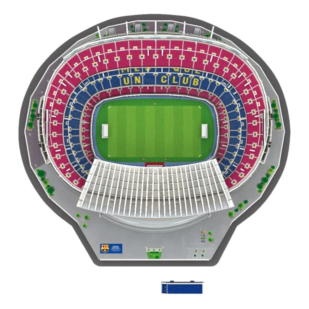 Rompecabeza 3D Estadio Spotify Camp Nou - Image 3