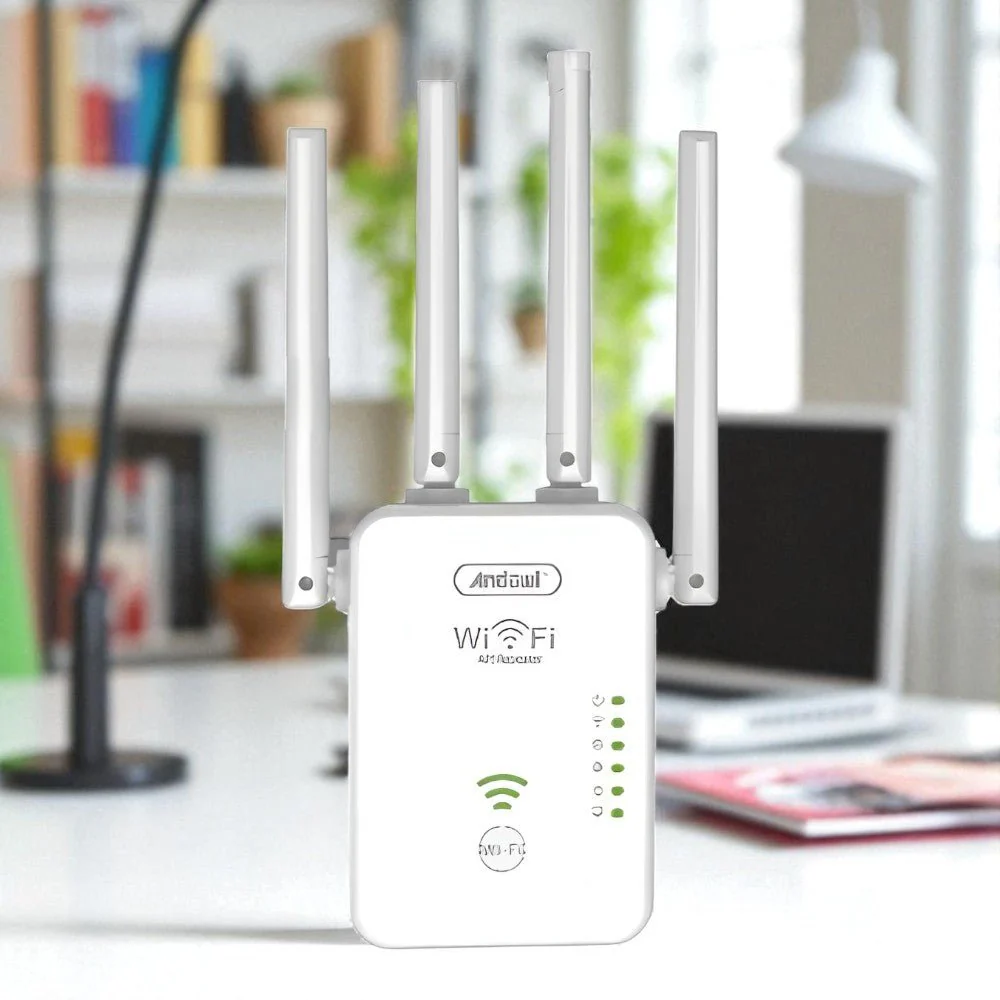 Router WiFi Q-A240 / 900Mbps 2.4GHz / Conexión Estable y Rápida
