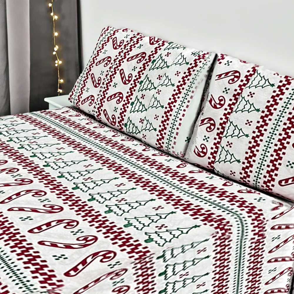 Sábana Estampada Queen Home Elegance Kate 6 Piezas - Surtido