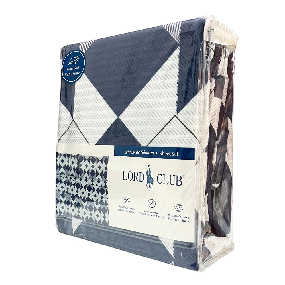 Sábana Full 4 Piezas Lord Club Estampado/Surtido - Image 4