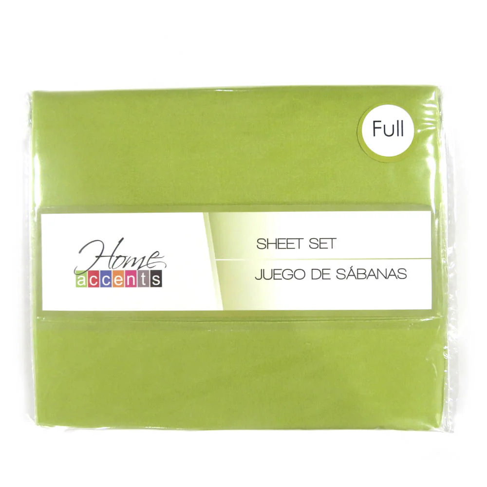 Sabana Home Accents Set de 4 Piezas - FULL