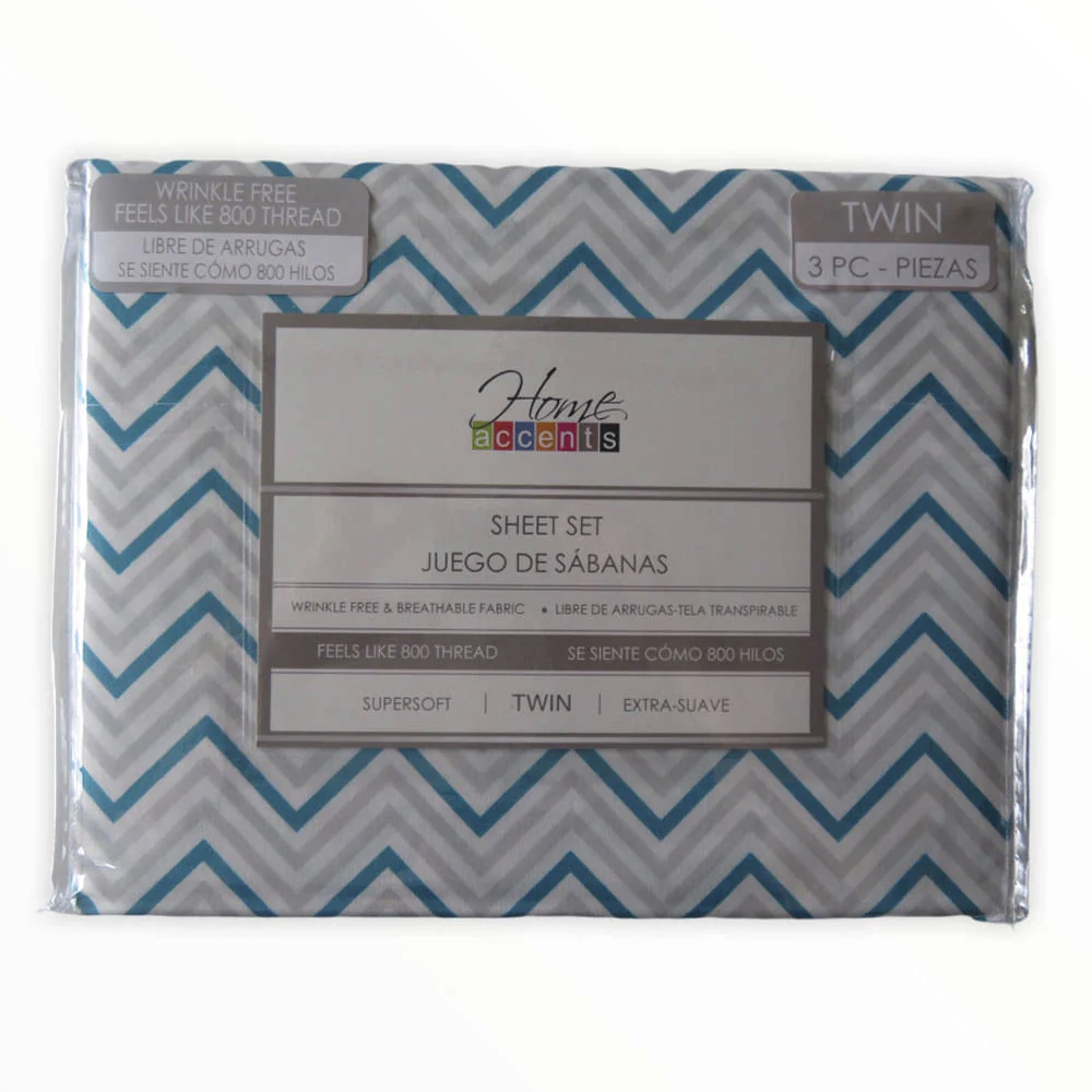Sábanas Lima Home Accents 3 Piezas - TWIN
