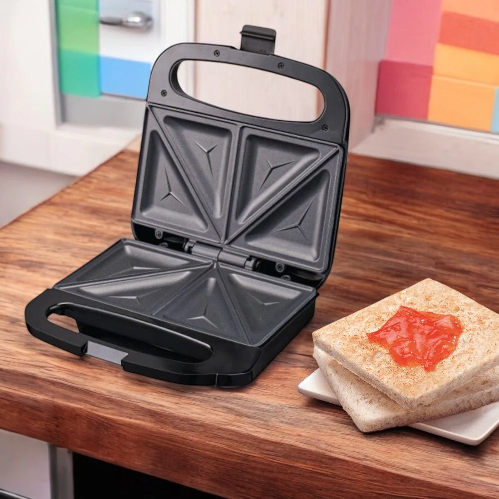 Sandwichera Premier 2 Rebanada / Negra / Antiadherente