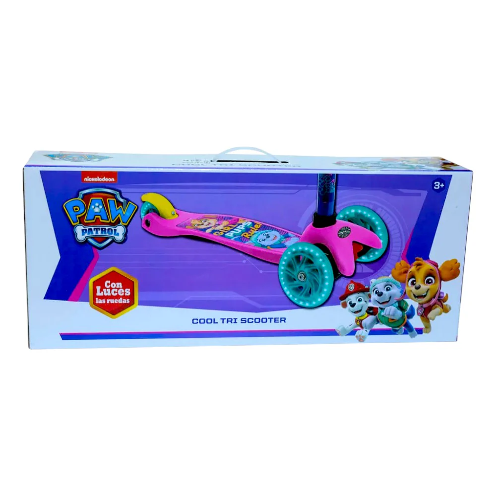 Scooter de 3 Ruedas Paw Patrol Con Luces - Image 4