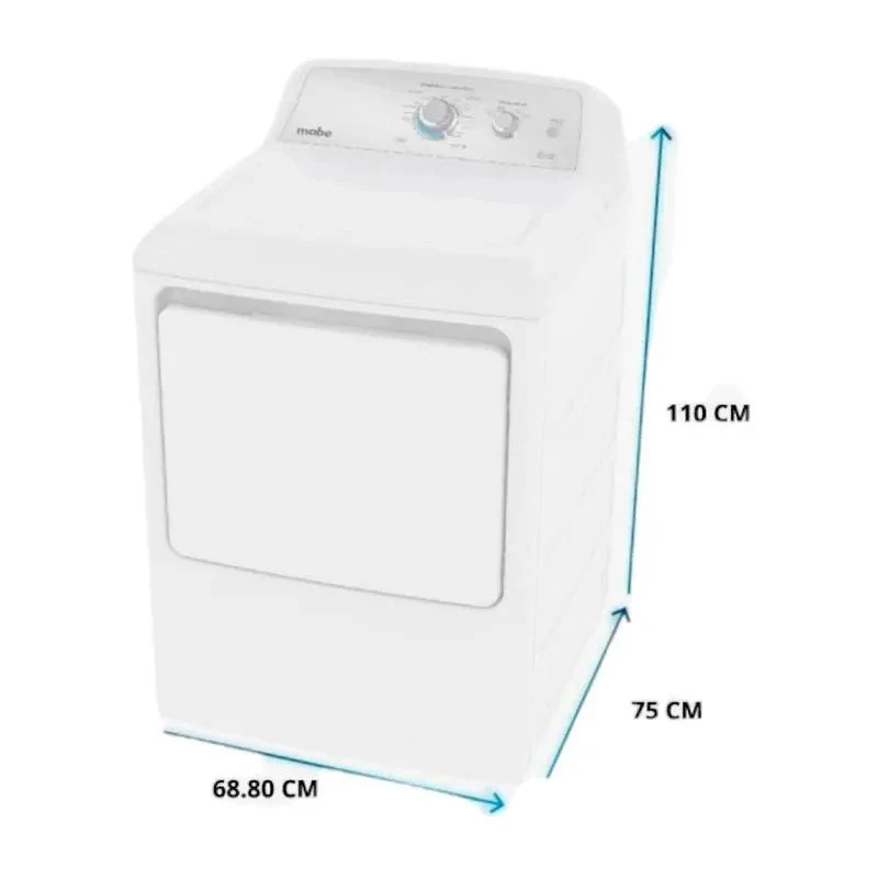 Secadora A Gas Mabe de 22Kg (7.2P3) / Blanca - Image 7
