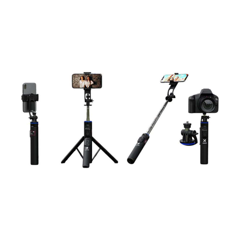 Selfie Stick Portátil Xtech Con Trípode / Disparador Inalámbrico - Image 7