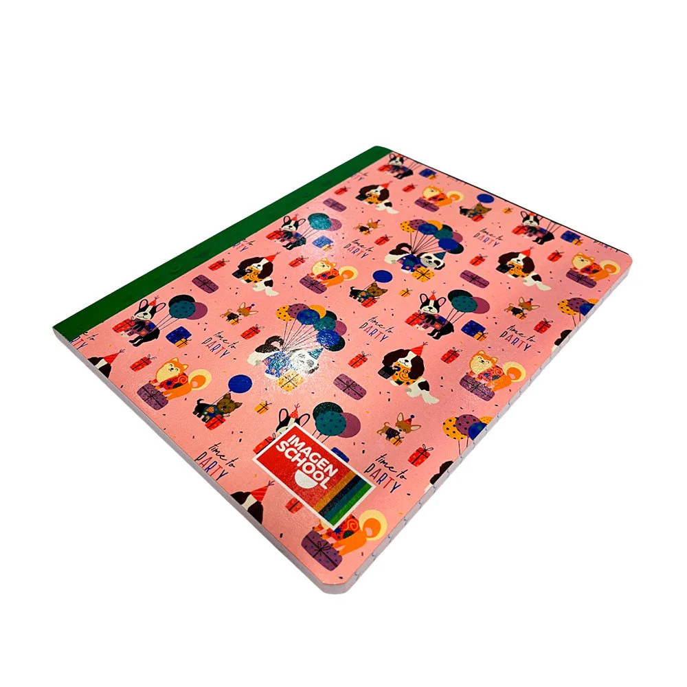 Set 3 Cuaderno Cosido Pequeño Imagen School / 200 Páginas / Raya Ancha / Girl - Image 4