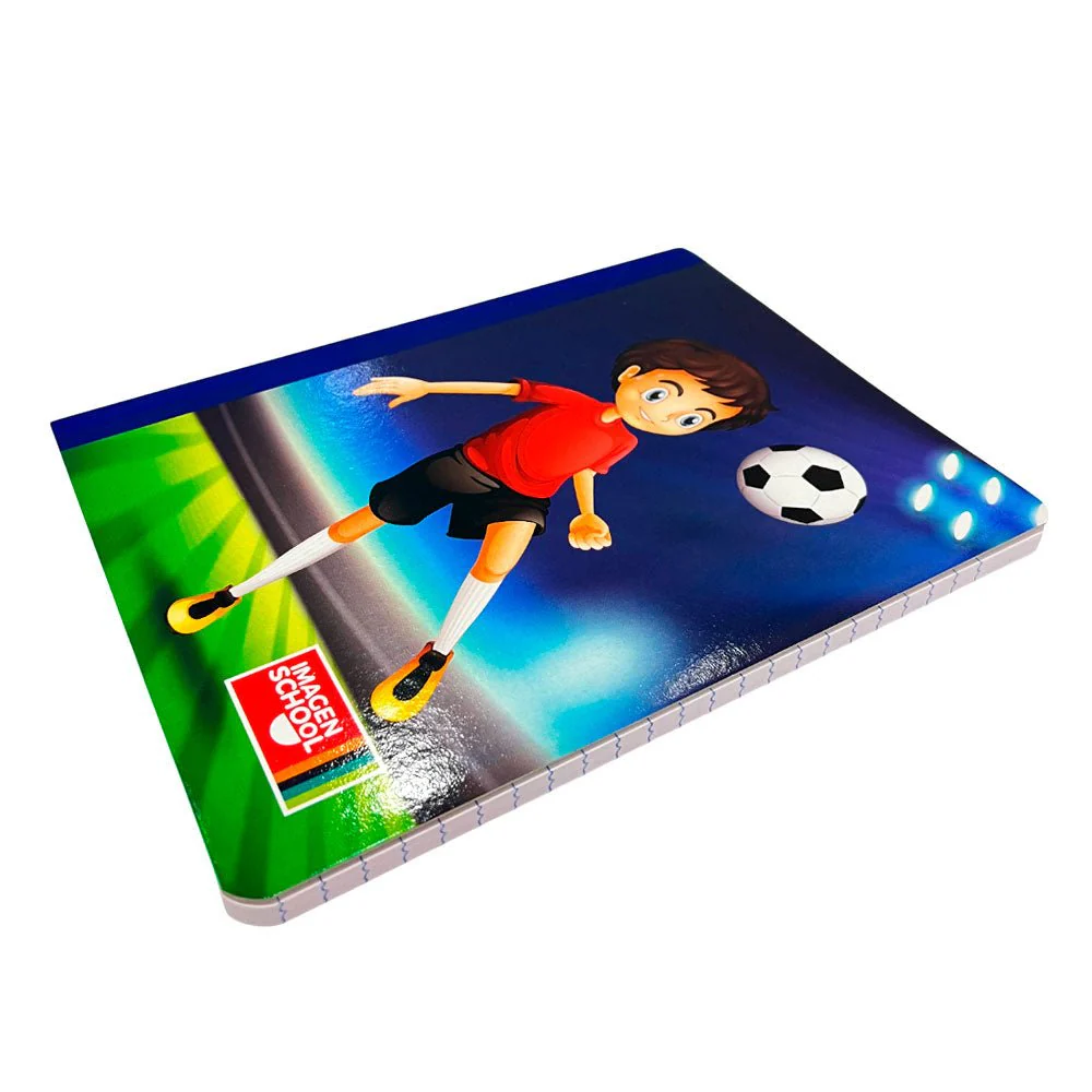 Set de 3 Cuaderno Cosido Pequeño Imagen School / 200 Páginas / Raya Ancha / Boys - Image 3