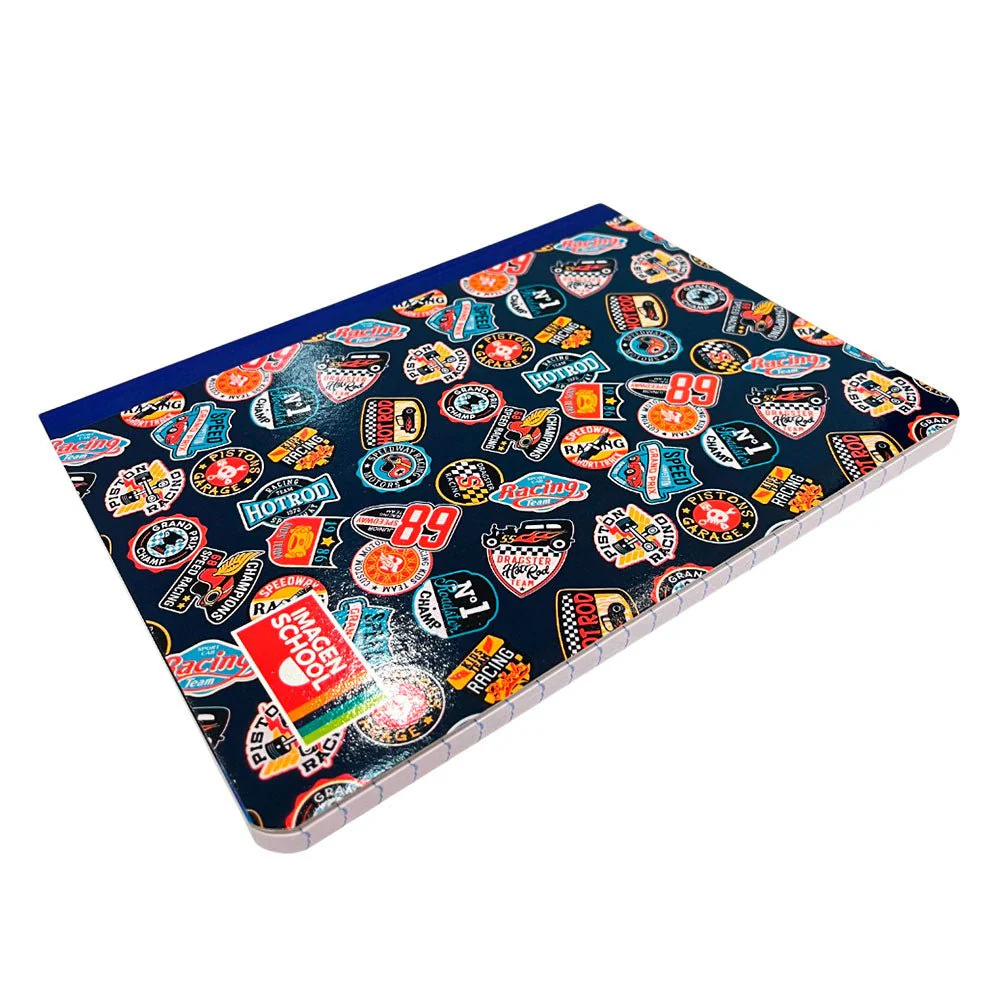 Set de 3 Cuaderno Cosido Pequeño Imagen School / 200 Páginas / Raya Ancha / Boys - Image 5