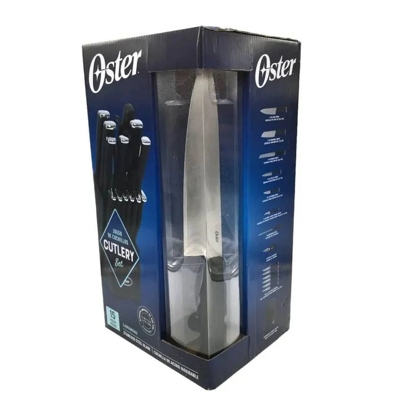 Set De Cuchillo Gibson De 15 Piezas Langmore Negro - Image 3