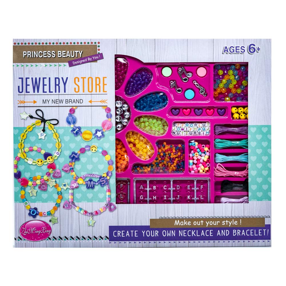 Set de Cuentas Star Toys Para Creación de Pulseras,3