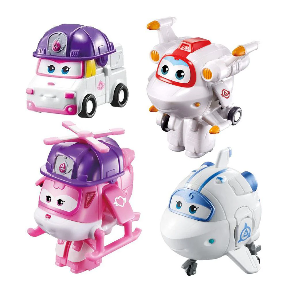 Set de Figuras Super Wings 4 Piezas,2