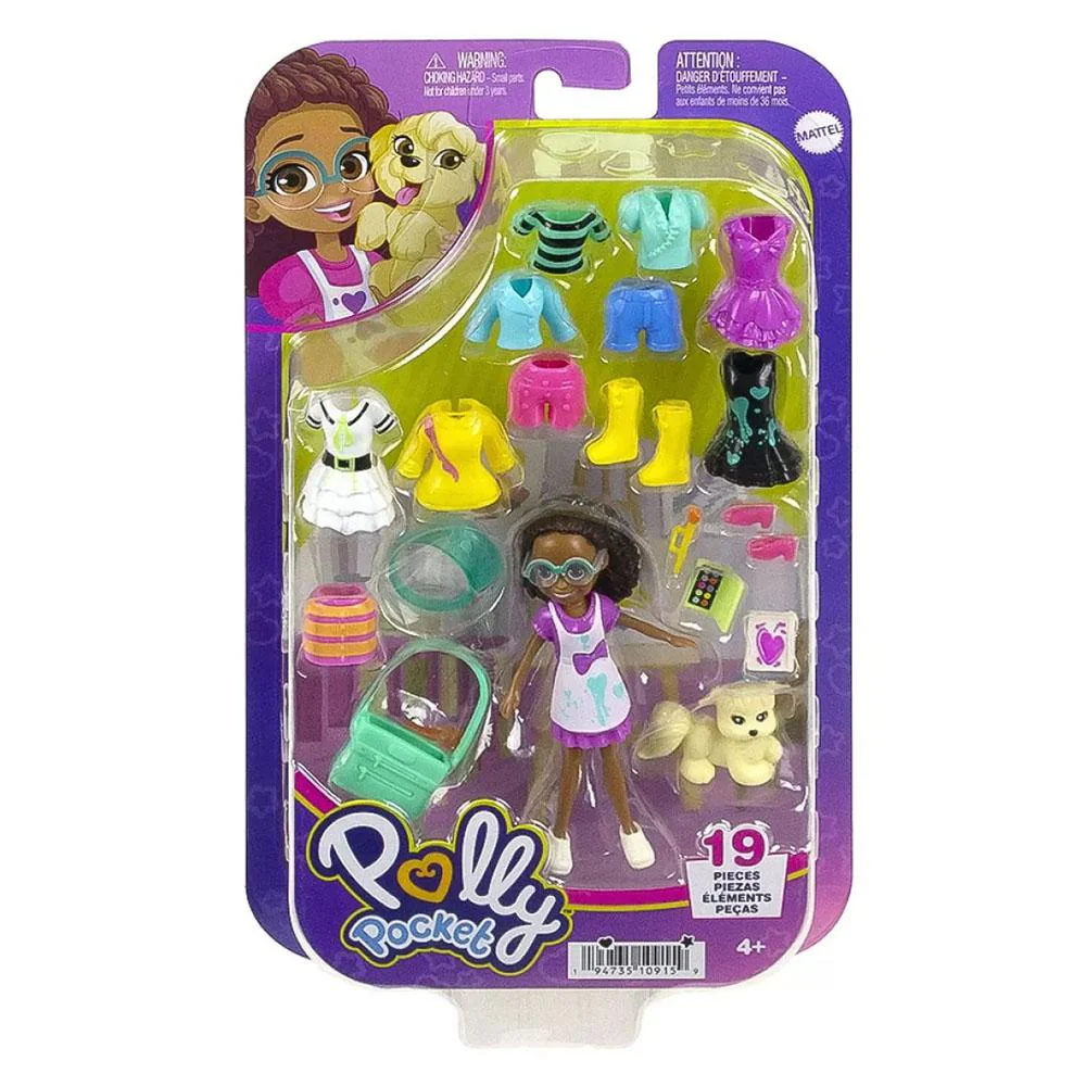 Set de Juego Polly Pocket Con Accesorios de Moda - Surtido,1