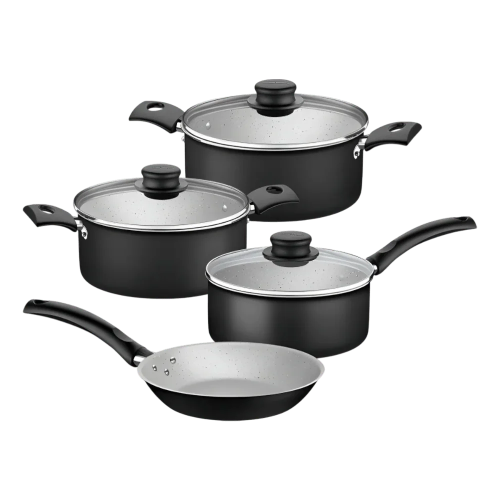 Set De Ollas Tramontina Linz Negro 7 Piezas - Image 2