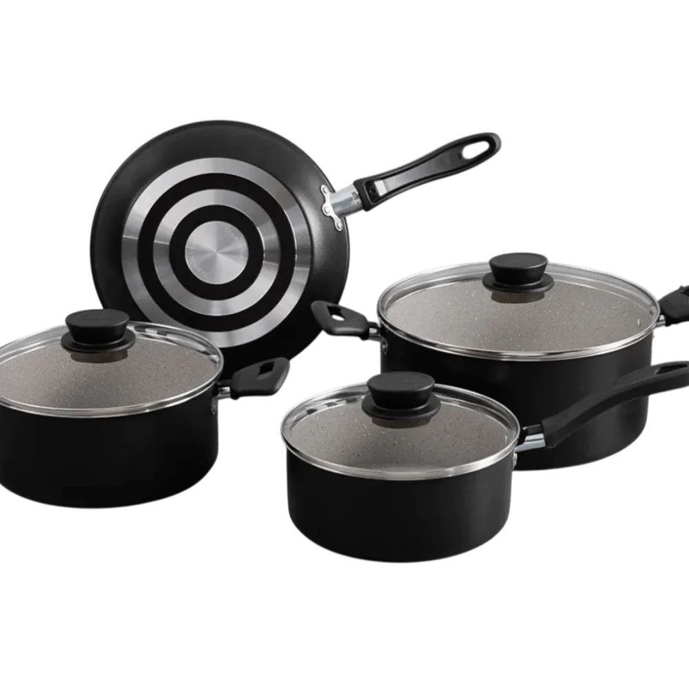 Set De Ollas Tramontina Linz Negro 7 Piezas - Image 3