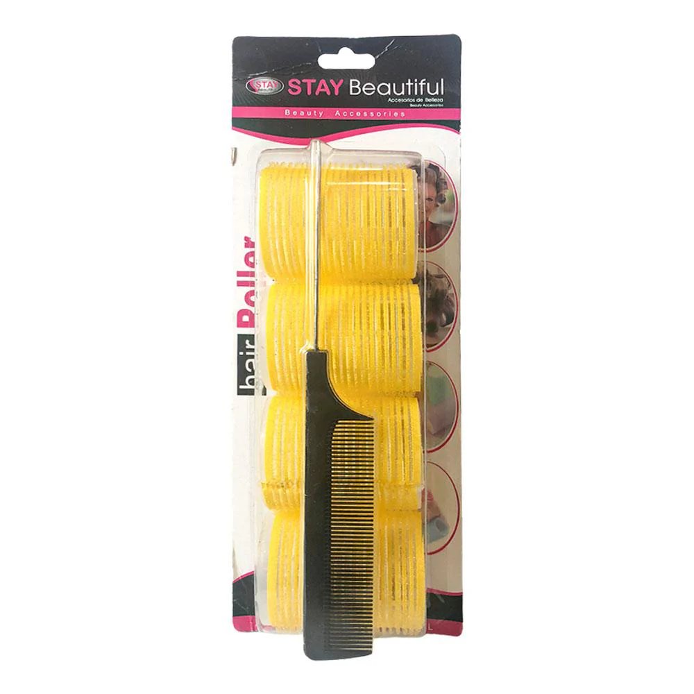 Set de Rollos y Peinilla Stay Beautiful de Velcro - Surtido - Image 2