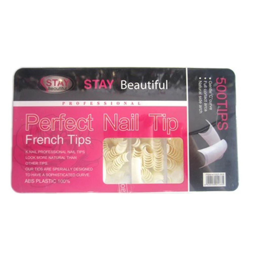 Set De Uñas Falsas Stay Beautiful 500 unidades 2