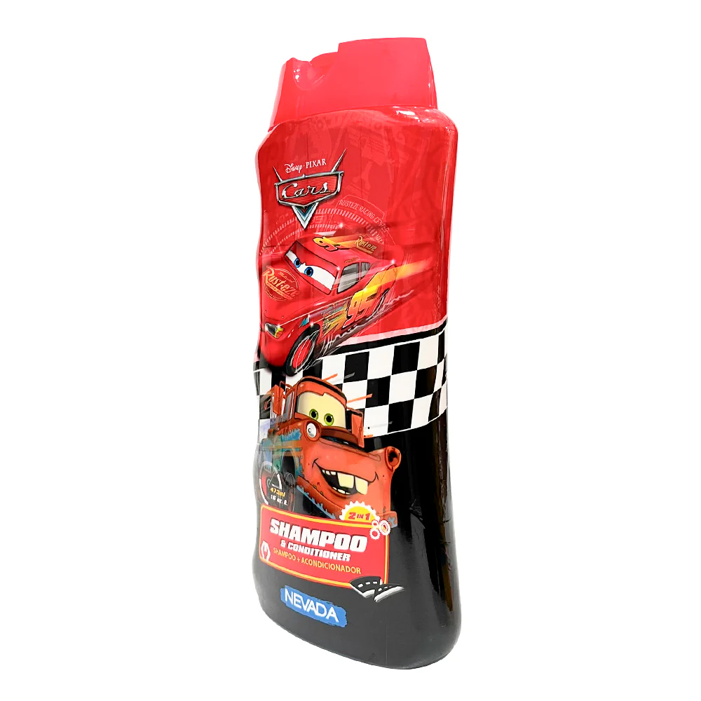 Shampoo Acondicionador Cars 2 en 1 Para Niño 473 ml