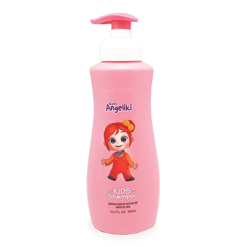 Shampoo Baby Angeliki Kids 2-1 Rosado 10 oz
