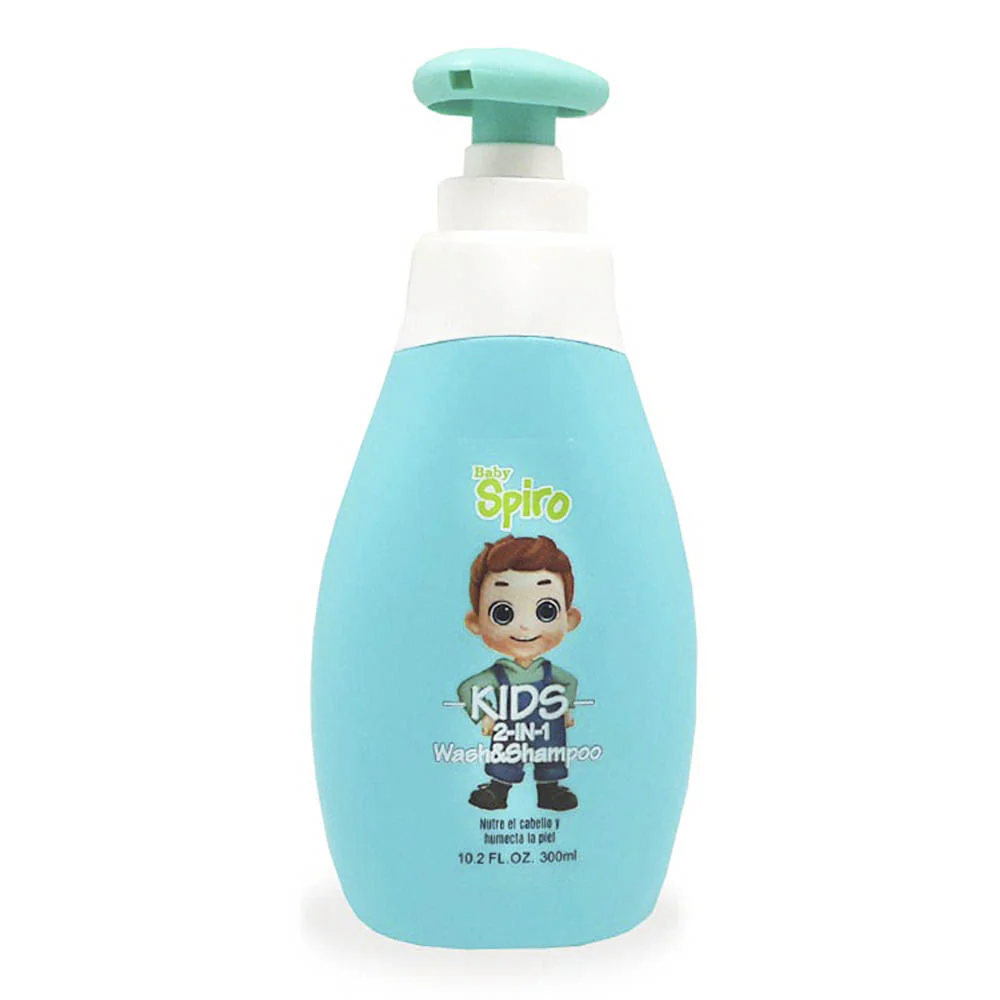 Shampoo Baby Spiro Kids 2-1 Celeste 10 oz