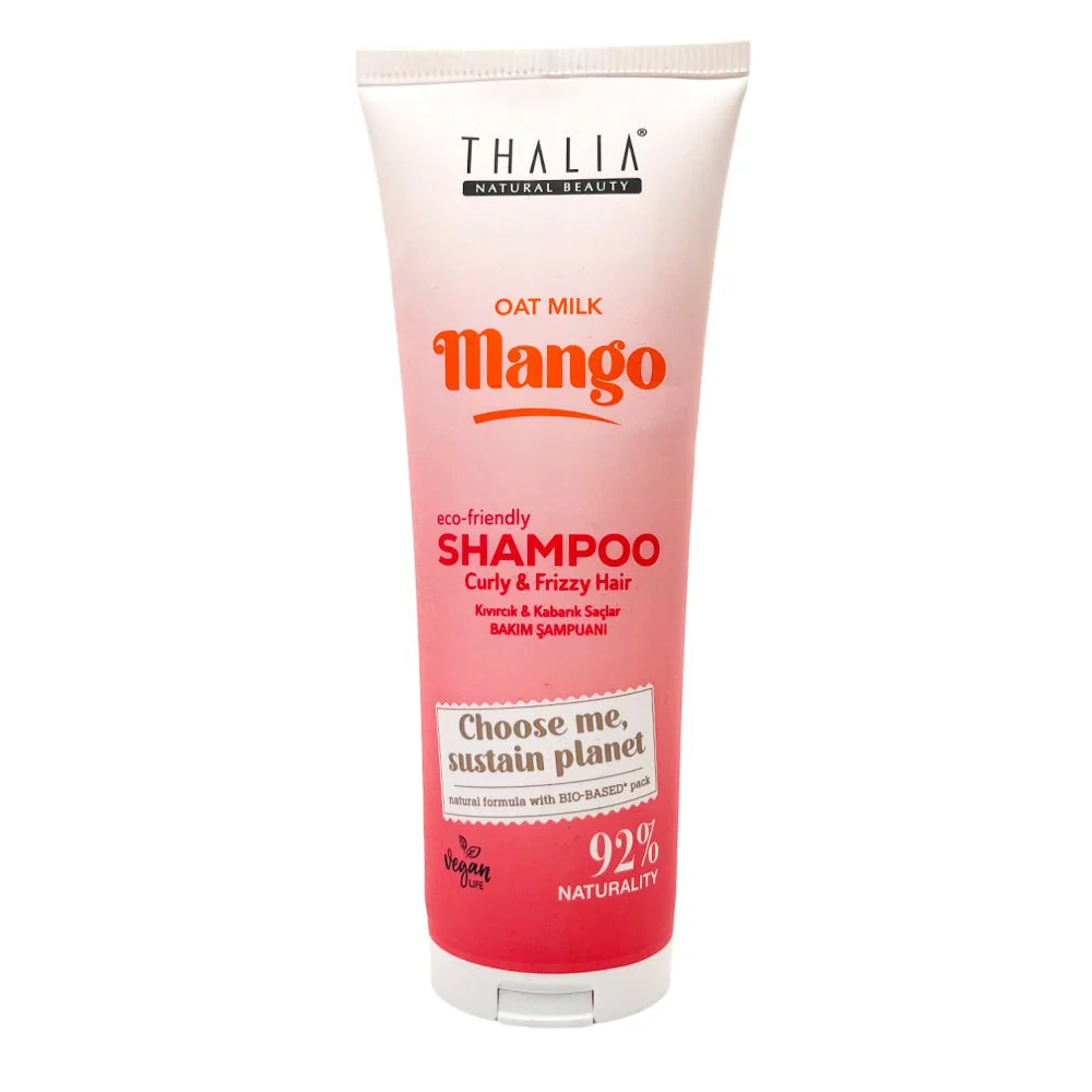 Shampoo Hidratante Thalia Con Leche de Avena y Mango (250 ml) - Para Cabello Rizado - Image 2