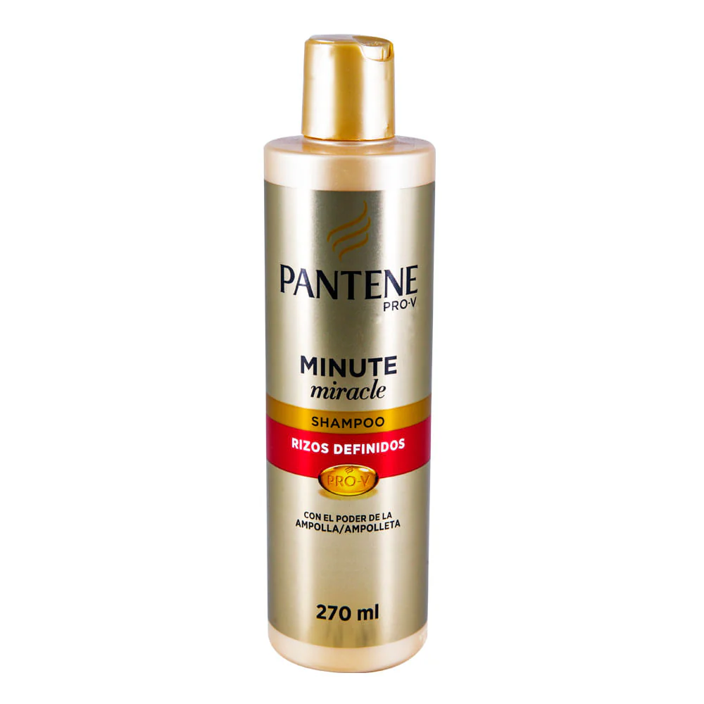 Shampoo Pantene Minute Miracle Rizos Definidos