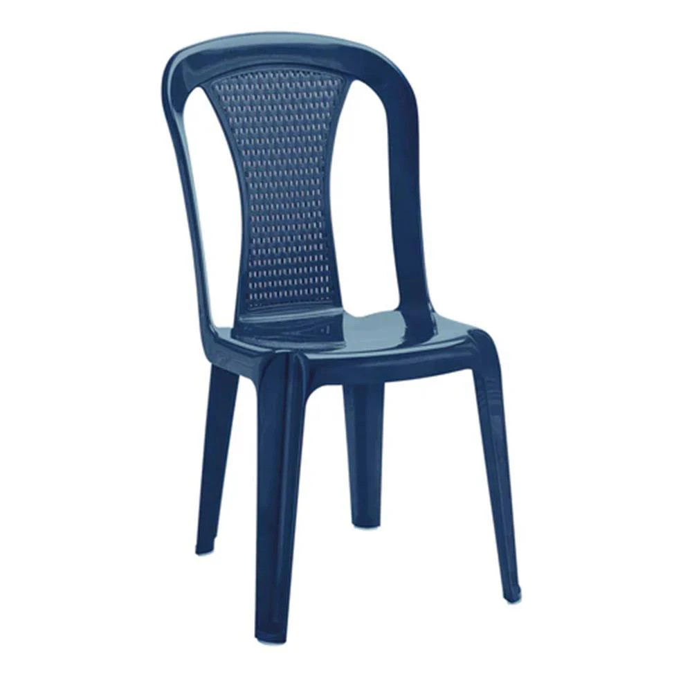 Silla de Plástico / Rimax Reciclado / Samba / Azul / Sin Brazos - Image 2