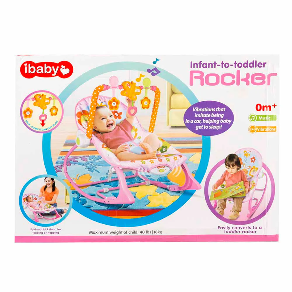 Silla Mecedora Con Vibraciones y Música Para Niña - 87