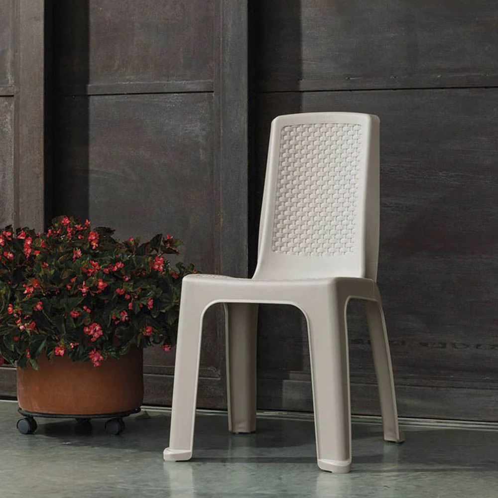 Silla Plástica Rimax Sin Brazos