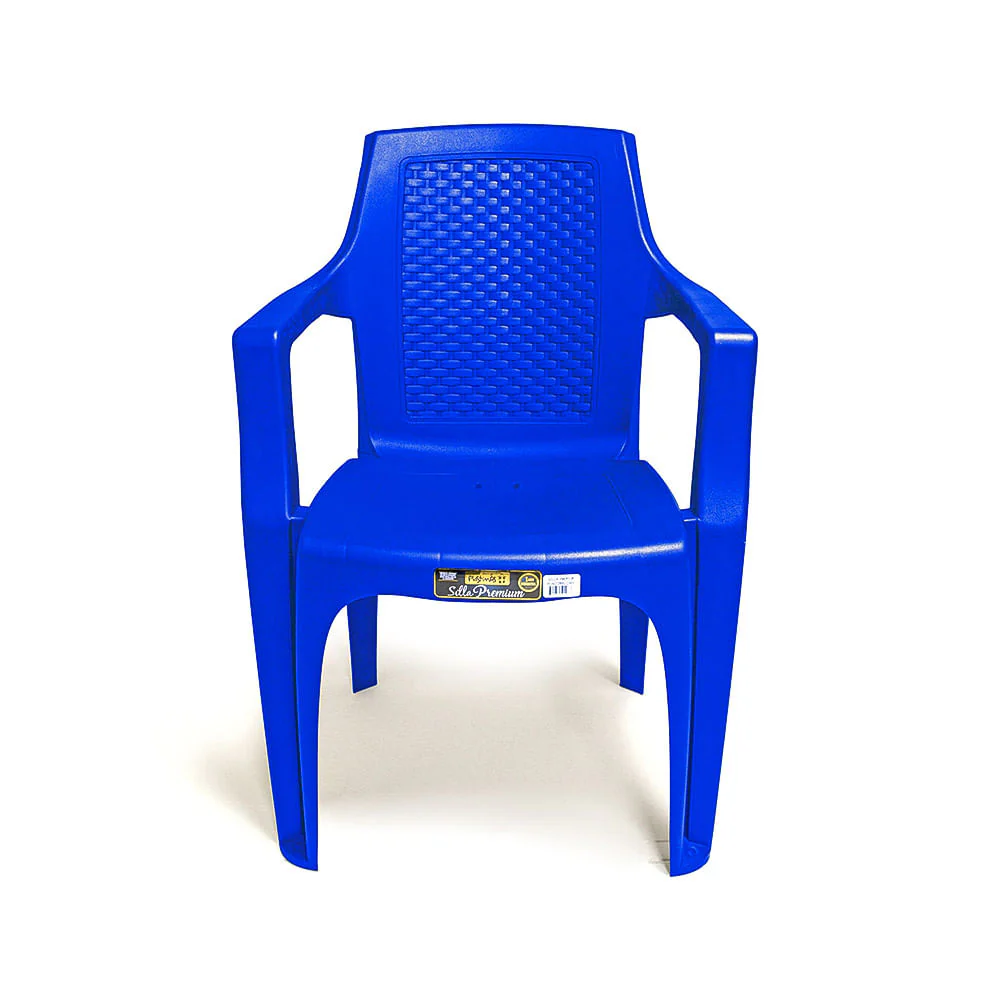 Silla Premium Plastimas Con Brazos de Plástico 6
