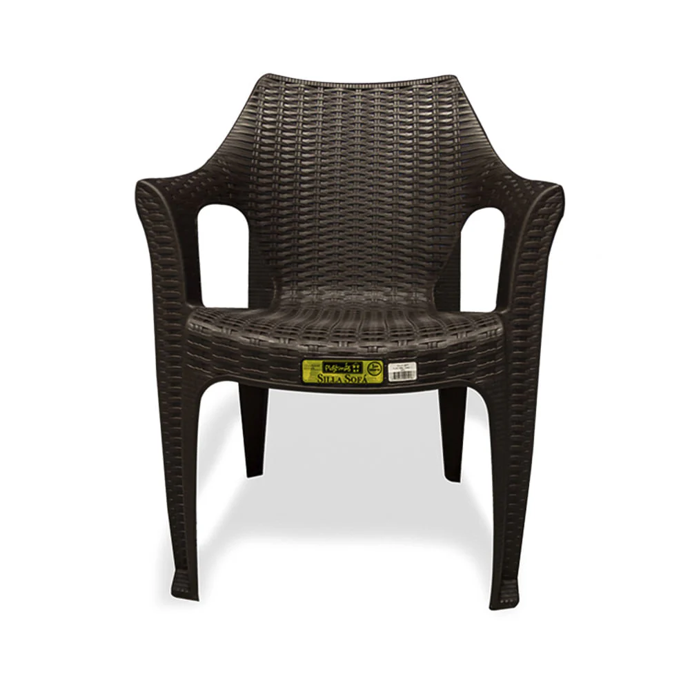 Silla Sofá Plastimas Con Brazos de Plástico 2
