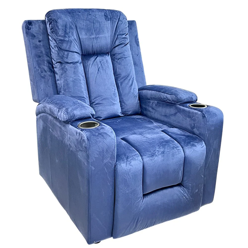 Sillón Reclinable Beneli Home 77.5 X 77 X 95 CM Azul - Image 2