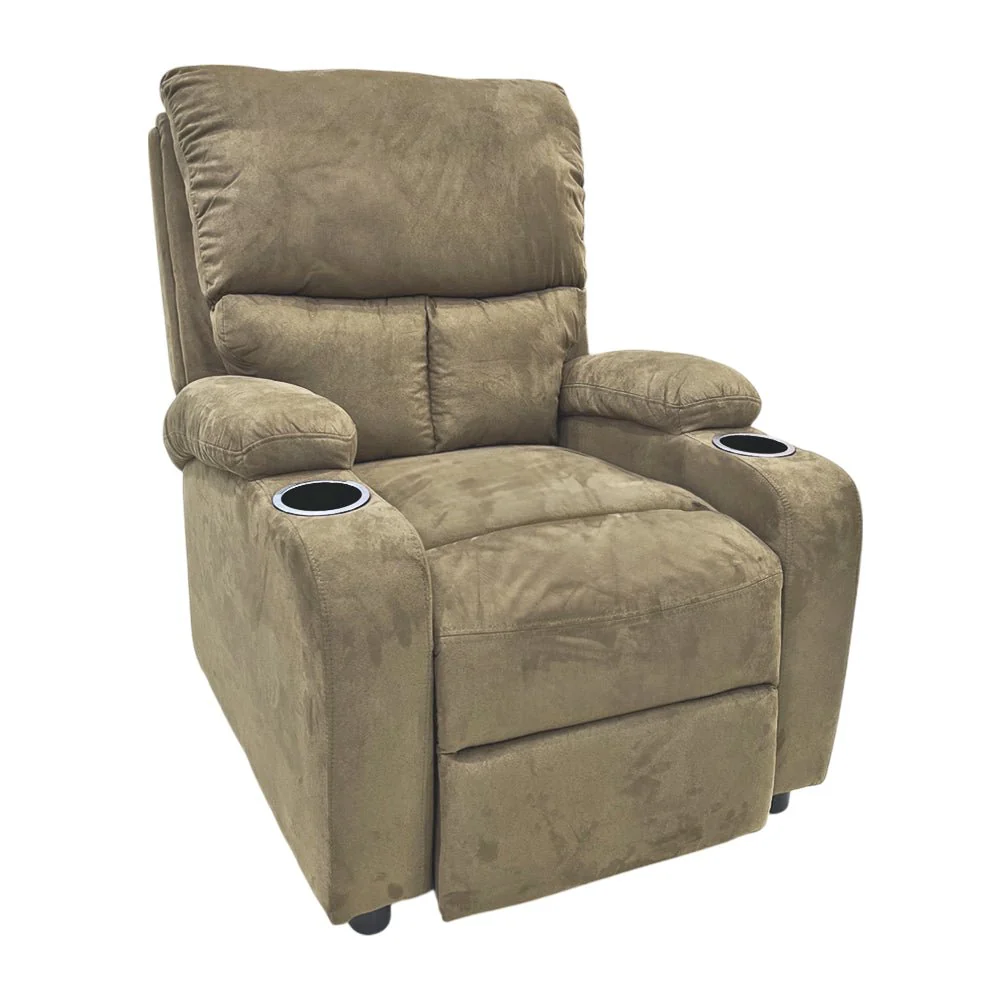 Sillón Reclinable Elements Furniture Tela D-Khaki - Image 2