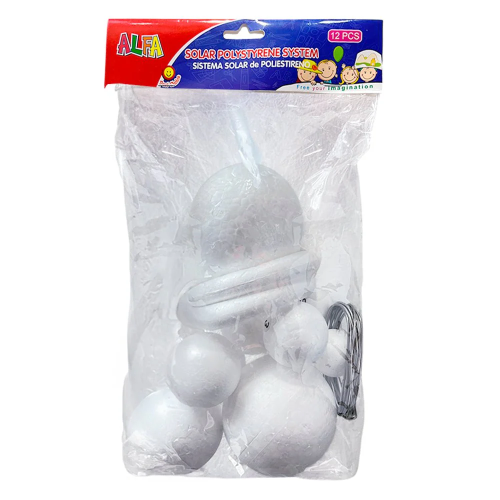 Sistema Solar Alfa / Hielo Seco – 12 Piezas