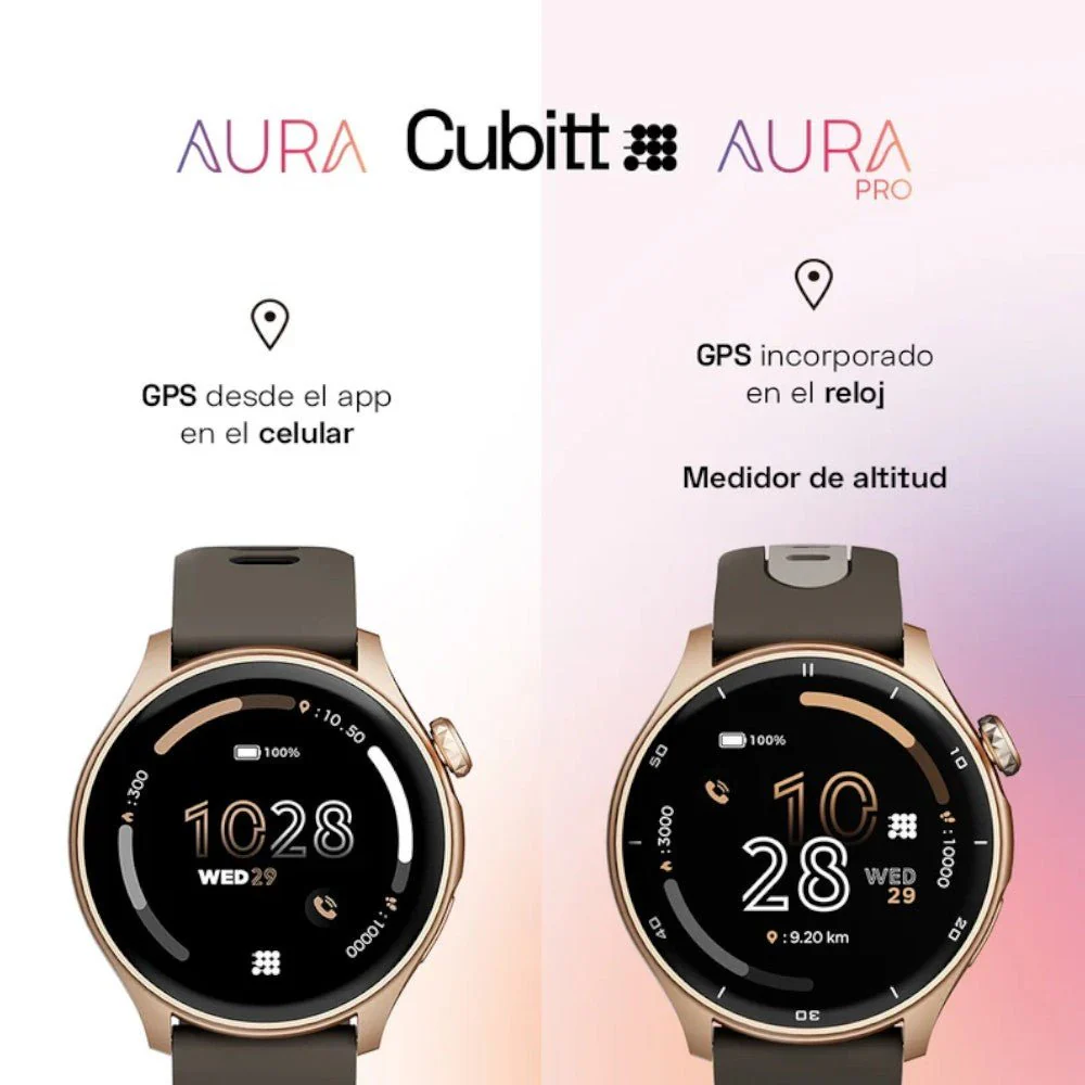 Smartwatch Aura Pro Cubitt Mocha Brown - Image 6