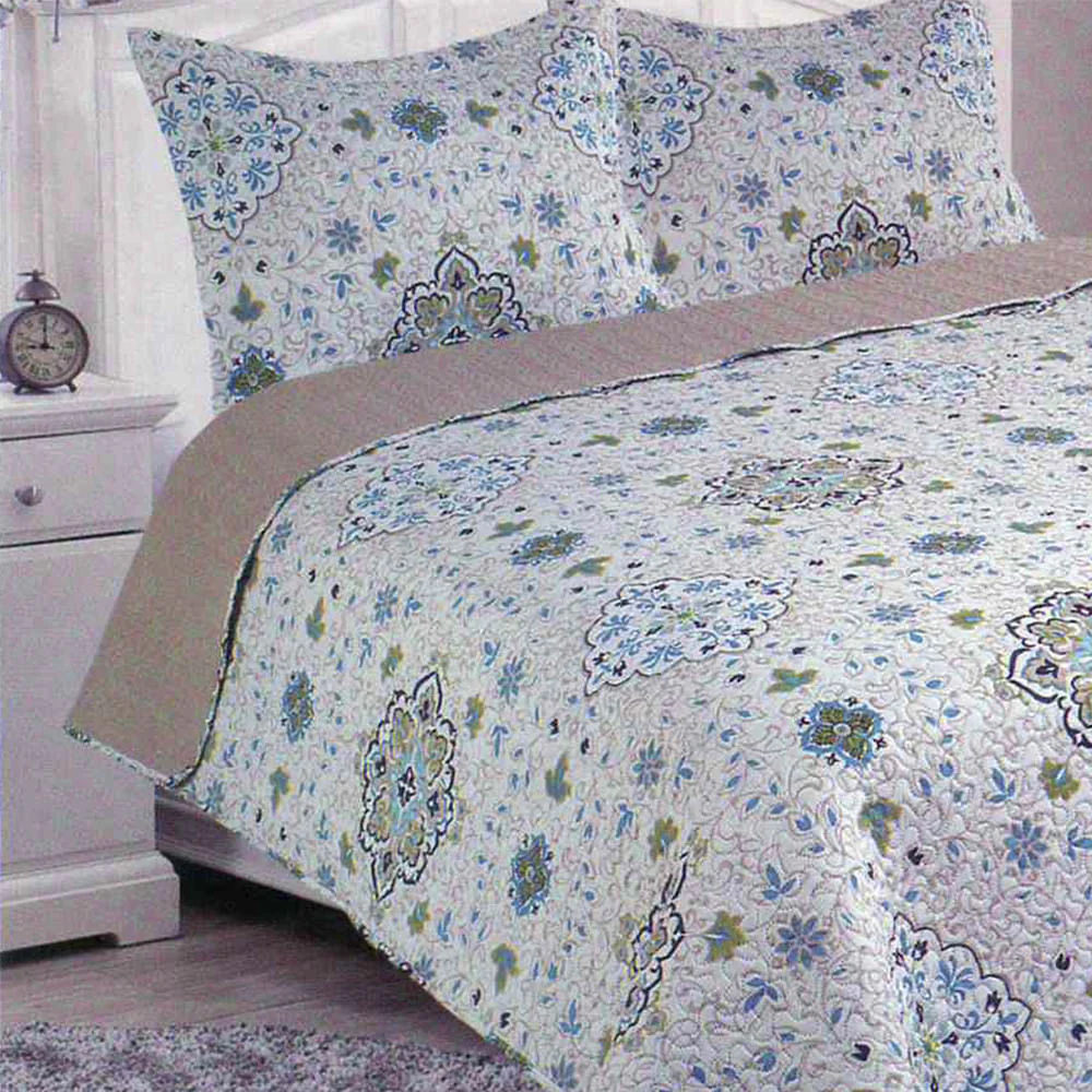 Sobrecama Home Accents Set de 3 Piezas - FULL