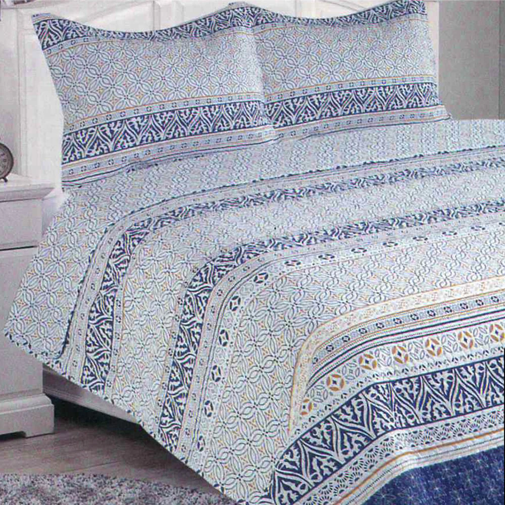 Sobrecama Home Accents Set de 3 Piezas - QUEEN