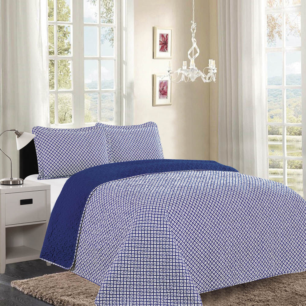 Sobrecama Royal Home Accents Set de 3 Piezas - FULL