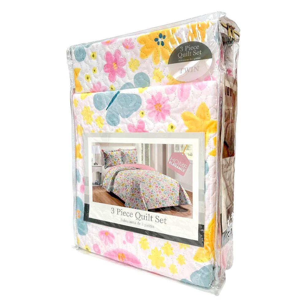 Sobrecama Twin Home Elegance Set 2 Piezas / Estampada / Surtida - Image 5