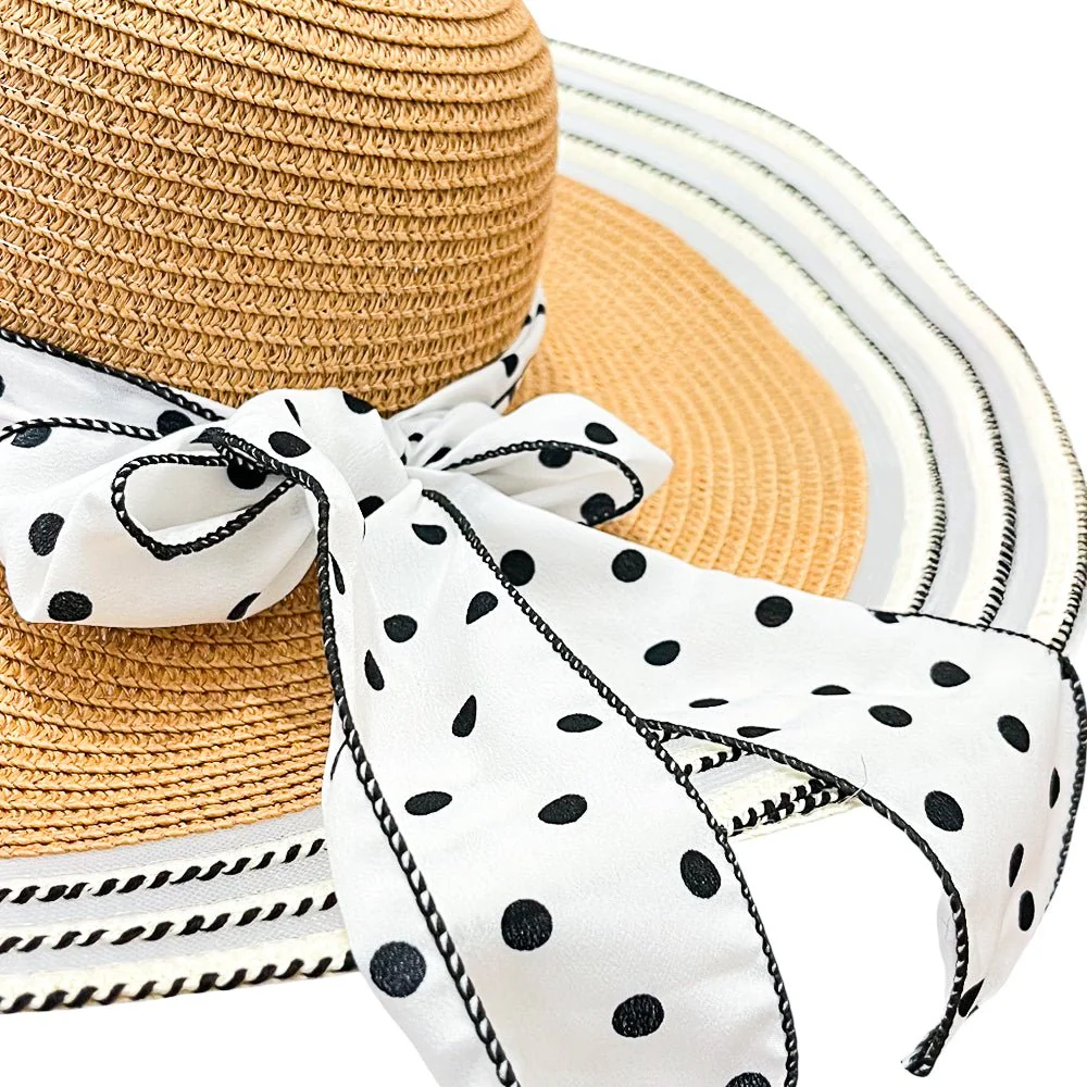 Sombrero Cattani Para Dama / Ala Ancha / Lazo / Surtido - Image 4