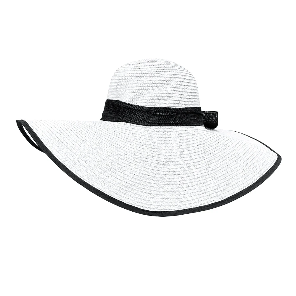 Sombrero de Playa Cattani Para Dama / Ala Ancha / Lazo / Surtido - Image 3