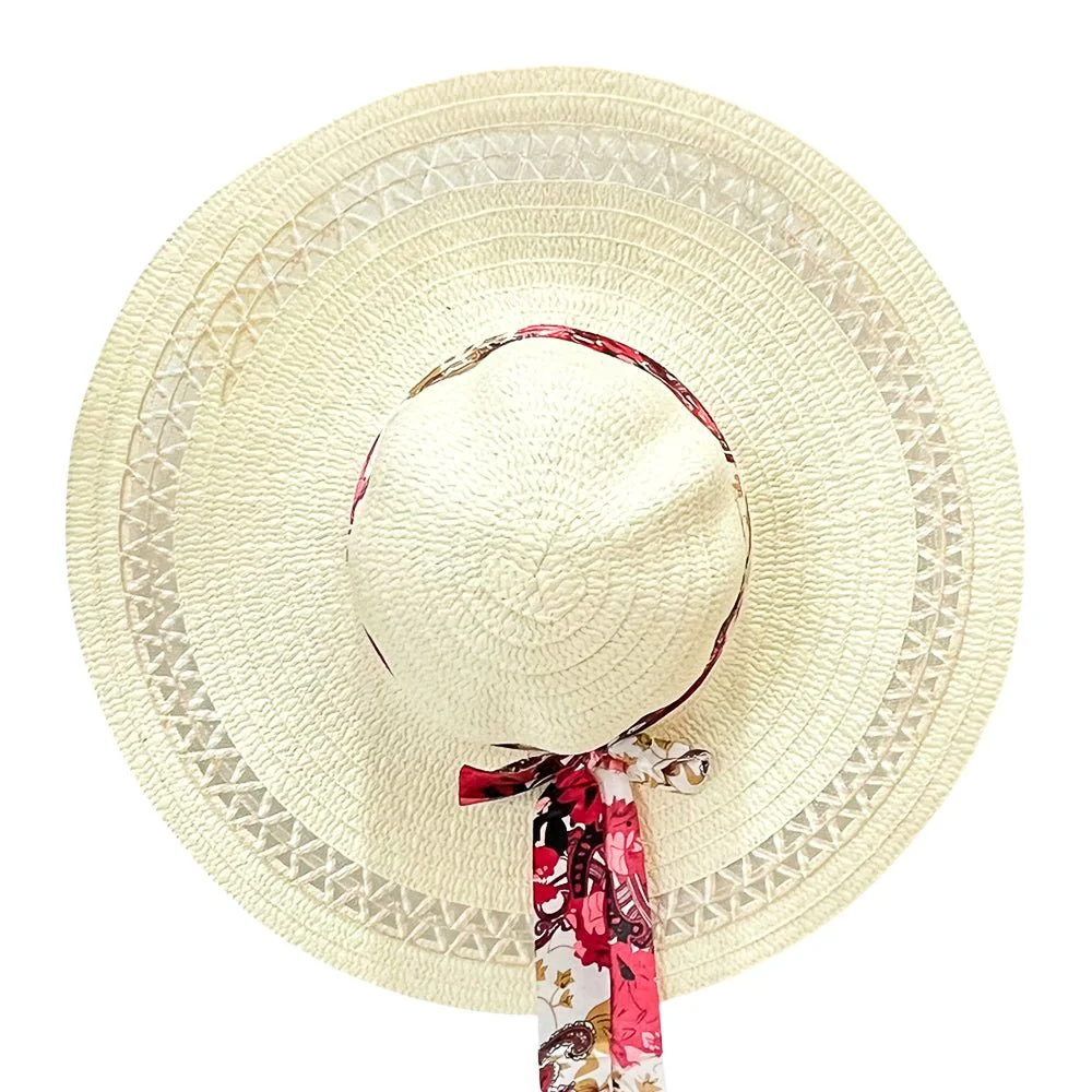 Sombrero de Playa Cattani Para Dama / Ala Corta 12 cm / Con Lazo / Surtido - Image 7